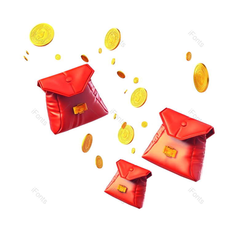 618图片,活动装饰元素,碎片PNG,金币免抠素材